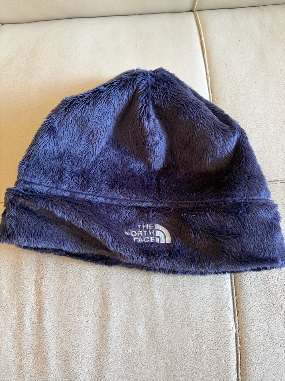 The North Face Kids Plush Fleece Beanie - Dark Blue